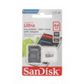 SanDisk Ultra microSDXC 64 GB 100 MB/s Class 10 UHS-I, s adaptérom