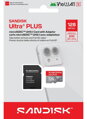 Sandisk Ultra PLUS micro SDXC karta 128GB UHS-I, V10, U1, C10, (200MB/s)