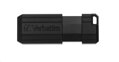 VERBATIM USB Flash Disk Store 'n' Go PinStripe 16GB - čierny