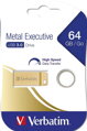 VERBATIM USB Flash Disk METAL EXECUTIVE USB 3.0, 64GB - GOLD