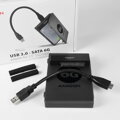 AXAGON - ADSA-1S6 USB3.0 - SATA 6G UASP HDD adaptér s púzdrom