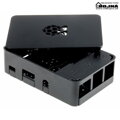 RASPBERRY Skrinka RS Pro pre Raspberry Pi B+/2B/3B Case čierna