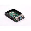 Oficiální Raspberry Pi 4B krabička, čierno/šedá
