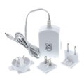 USB adaptér pre Raspberry Pi 5,1V 2,5A biely
