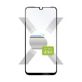 Ochranné tvrdené sklo FIXED Full-Cover pre Motorola One Macro, lepenie cez celý displej, čierne