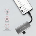 AXAGON HMC-4G2 USB-C 3.2 Gen 2 10 Gbps hub w. 2x USB-A + 2x USB-C, 13cm USB-C cable