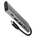 AXAGON HMC-5G2 USB-C 3.2 Gen 2 10 Gbps hub w. HDMI + 2x USB-A + 2x USB-C, PD 60W, 13cm USB-C cable