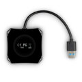 AXAGON HUE-S1B, 4x USB3.0 QUATTRO hub, 16cm kabel