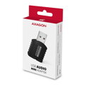 AXAGON ADA-10, USB 2.0 - Externá zvuková karta MINI, 48 kHz/16-bit stereo, vstup USB-A