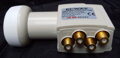 DI-WAY LNB QUATTRO 0,1dB Gold konektory F