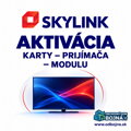 Aktivácia karty - prijímača - modulu Skylink