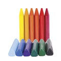 PLASTISSIMO Voskovky trojhranné plastic mix 12 farieb