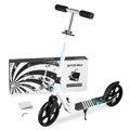 Spokey AYAS Kolobežka, kolieska 200 mm, biela