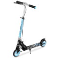 Spokey VACAY PRO Kolobežka s ručnou brzdou, kolieska 145 mm, modrá