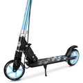Spokey VACAY PRO Kolobežka s ručnou brzdou, kolieska 145 mm, modrá