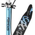Spokey VACAY PRO Kolobežka s ručnou brzdou, kolieska 145 mm, modrá