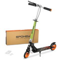 Spokey VACAY PRO Kolobežka s ručnou brzdou, kolieska 145 mm, khaki