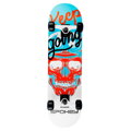 Spokey SKALLE Skateboard 78,7 x 20 cm, ABEC7, bielo-modrý