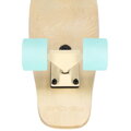 Spokey WOO-FISH Drevený pennyboard 56 x 15 cm, ABEC7, svetlo modrý