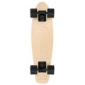 Spokey WOO-FISH Drevený pennyboard 56 x 15 cm, ABEC7, tmavo modrý