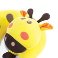 BAMBINI Cestovný vankúšik detský mikroguličky žirafa