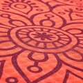 Spokey MANDALA podložka na cvičení lososová 4 mm