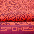 Spokey MANDALA podložka na cvičení lososová 4 mm