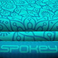 Spokey MANDALA podložka na cvičenie tyrkysová 4 mm