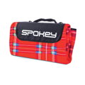 PICNIC TARTAN Pikniková deka s popruhom, 150x180 cm červené káro