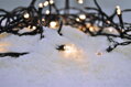 Solight LED vonkajšia vianočná reťaz, 200 LED, 10m, prívod 5m, 8 funkcií, IP44, teplá biela 1V06-WW