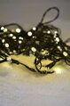 Solight 1V101-WW LED vonkajšia vánočná reťaz, 100 LED, 10m, prívod 3m, 8 funkcií, časovač, IP44, teplá biela