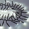 Solight 1V11-W LED vonkajšia vianočná reťaz s diaľkový ovládaním- Cluster, 576 LED, 8 funkcií, časovač, IP44, studená biela