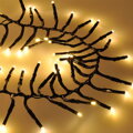 Solight 1V11-WW LED vonkajšia vianočná reťaz s diaľkový ovládaním- Cluster, 576 LED, 8 funkcií, časovač, IP44, teplá biela