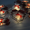 Solight 1V206 LED reťaz snehuliaci, 10LED reťaz, 1,5m, 2xAA, IP20