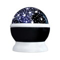 Solight 1V220 LED vianočná projekčná guľa, multicolor, 9 režimov, otáčanie, USB, 4x AAA