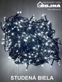 Vianočné svetlo 720 LED, studené biele, vonkajšie/vnútorné, 54 m