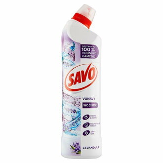 SAVO WC Levanduľa dezinfekcia a sviežosť 750ml