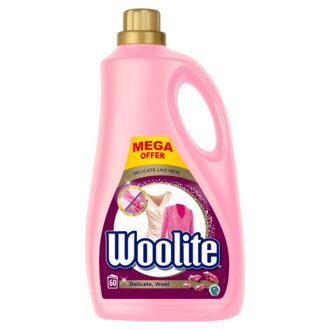 Woolite Delicate tekutý prací prípravok 60 praní 3,6 L