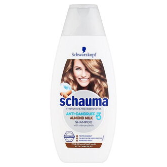 Schauma šampón Anti-dandruff Almondmilk X3 400 ml
