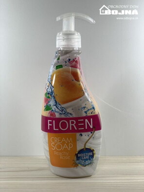 Tekuté mydlo Floren 400ml Peach&Rose