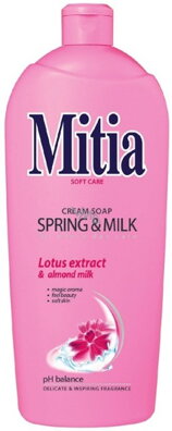 Mitia tekuté mydlo Spring & Milk 1L