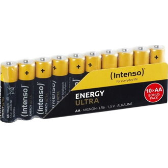 INTENSO Energy Ultra AA LR6, Batérie alkalické 10ks 7501920