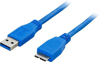 DELTACO Prepojovací kábel USB 3.0 A/micro USB 3.0 B 1m USB3-010