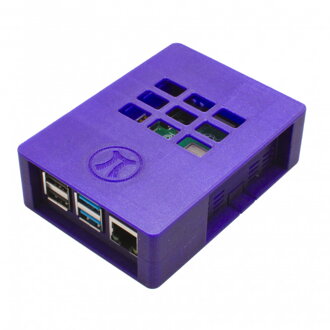 Zonepi krabička pre Raspberry Pi 4B, metalická fialová