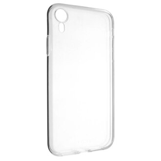 Ultratenké TPU gélové puzdro FIXED Skin pre Apple iPhone XR, 0,6 mm, číre