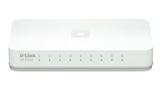 D-Link GO-SW-8E 8-Port 10/100 Desktop Switch