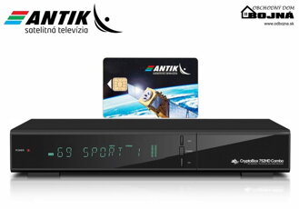 AB CryptoBox 752HD Combo+ Antik karta