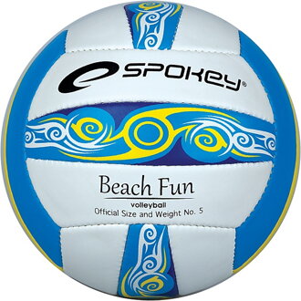 BEACHFUN Volejbalová lopta modrá č.5