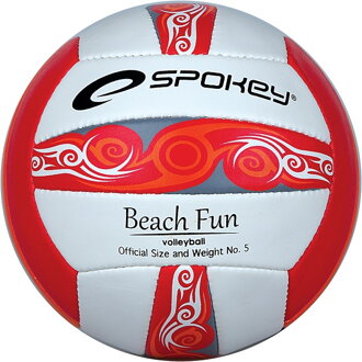 BEACHFUN Volejbalová lopta červená č.5