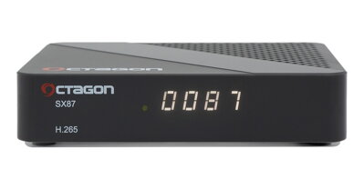 OCTAGON SX87 DVB-S2 + IP, H.265 Full HD